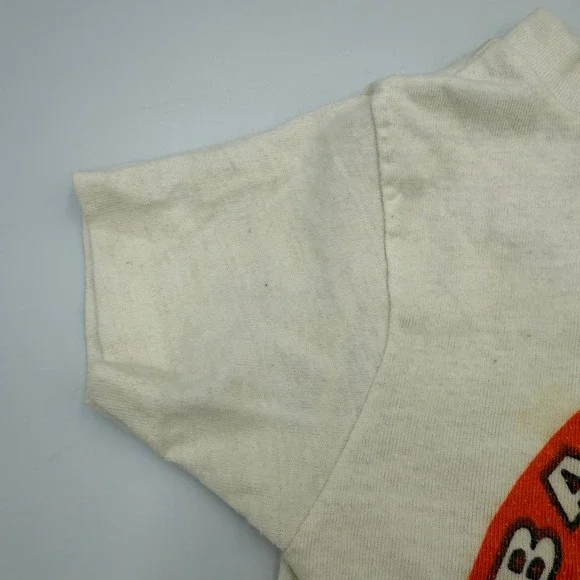 VTG 70-80s Baltimore Orioles T-Shirt Youth XS| MLB, Cartoon Mascot | STAINED - Picture 6 of 11